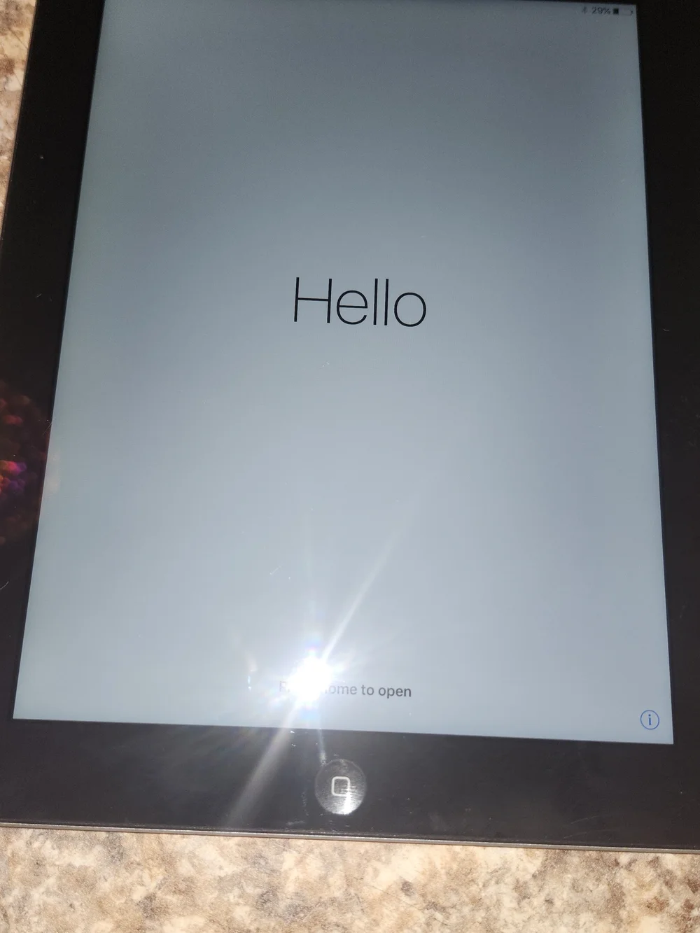 Apple iPad Silver Tablet - Sleek Silver Finish